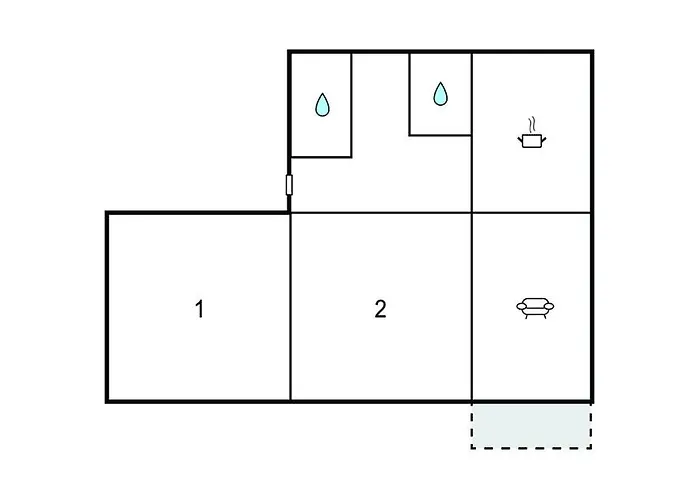 2 Bedroom Cozy In Apartman